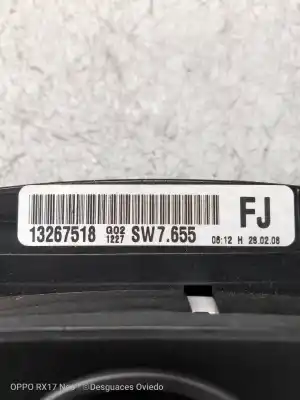 Peça sobressalente para automóvel em segunda mão quadrante por opel astra gtc innovation referências oem iam 13267518  