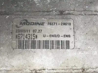 Peça sobressalente para automóvel em segunda mão intercooler por kia cee´d drive referências oem iam 282712a610  6714315