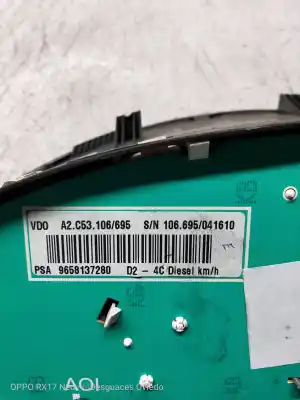 Peça sobressalente para automóvel em segunda mão quadrante por peugeot 407 sr confort referências oem iam a2c53106695  9658137280