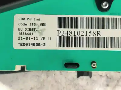 Peça sobressalente para automóvel em segunda mão quadrante por dacia logan mcv ambiance referências oem iam 248102158r  te00146562