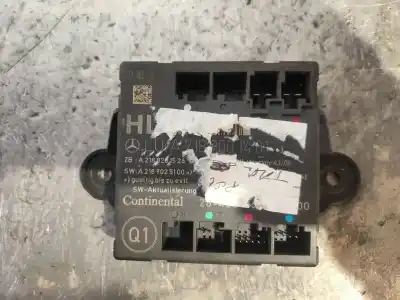 İkinci el araba yedek parçası elektronik modül için mercedes-benz clase cls (w218) cls 350 cdi be (218.323) oem iam referansları a2189001401 a2189025100 a2188201526