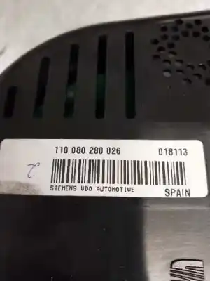 Автозапчастина б/у панель інструментів для seat leon (1p1) reference посилання на oem iam 110080280026  1p0920823f