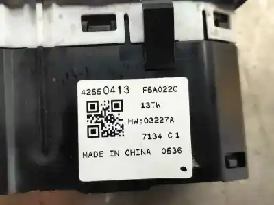 Second-hand car spare part headlights switch for opel mokka x color edition start/stop oem iam references 42550413  f5a022c