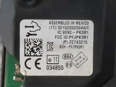 Second-hand car spare part ignition switch for opel antara 2.2 cdti cat (a 22 dm / lnq) oem iam references  909cpk3r1 