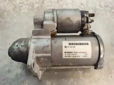 Second-hand car spare part starter motor for opel mokka x color edition start/stop oem iam references 0001170611