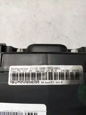 Peça sobressalente para automóvel em segunda mão quadrante por peugeot 607 (s1) pack referências oem iam 110008883003  9629598480