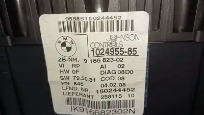 Peça sobressalente para automóvel em segunda mão quadrante por bmw serie 1 coupe (e82) 120d referências oem iam 9166823 150244452 102495585