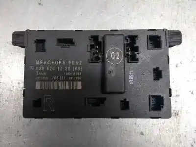 Peça sobressalente para automóvel em segunda mão módulo electrónico do fecho central por mercedes-benz vito (w639) basic, combi 111 cdi largo (639.603) referências oem iam 6398201226