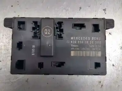 Peça sobressalente para automóvel em segunda mão módulo electrónico do fecho central por mercedes-benz vito (w639) basic, combi 111 cdi largo (639.603) referências oem iam 6398201026