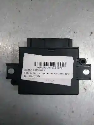 Автозапчасти б/у электронный модуль за citroen c6 (td_) 2.7 hdi ссылки oem iam 9662917680  603006