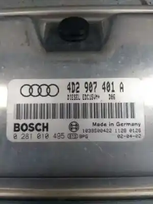 Автозапчастина б/у ебу контролер двигуна для audi a8 (d2) 2.5 tdi посилання на oem iam 0281010495 edc15vm 4d2907401a