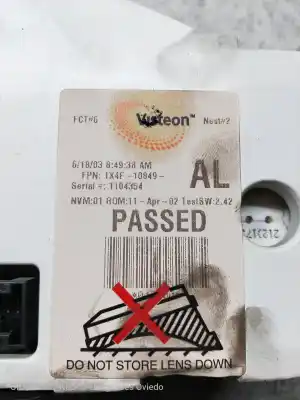 Автозапчастина б/у панель інструментів для jaguar x-type i (x400) 2.5 v6 a las 4 ruedas посилання на oem iam 1x4f10849  