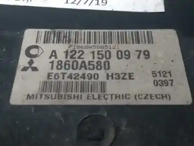Tweedehands auto-onderdeel ecu motorcontroller voor mitsubishi colt berlina 3 (cz) czt oem iam-referenties a1221500979 e6t42490 h3ze 1860a580