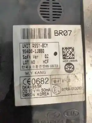 Second-hand car spare part electronic module for hyundai i20 style oem iam references 954001jb80  br07