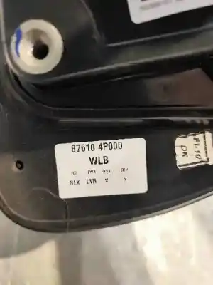 Peça sobressalente para automóvel em segunda mão espelho retrovisor esquerdo por hyundai i20 style referências oem iam   