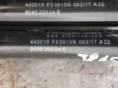Peça sobressalente para automóvel em segunda mão amortecedores do tronco / porta por dacia duster ii comfort referências oem iam 904520004r  