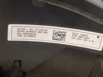 Автозапчастина б/у кермо для citroen c4 cactus feel посилання на oem iam 98031272yc  98004092zd