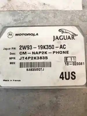 Peça sobressalente para automóvel em segunda mão módulo eletrônico por jaguar s-type 2.7 v6 diesel cat referências oem iam 2w9319k350ac  4us