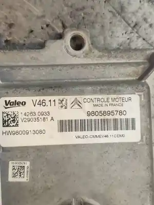 Автозапчастина б/у ебу контролер двигуна для citroen c4 cactus feel посилання на oem iam 9805895780 142630933 v29035181a hw9800913080