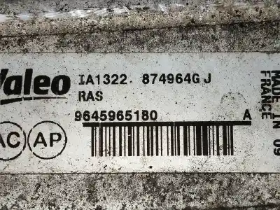 Автозапчастина б/у інтеркулер для peugeot partner (s2) rancho посилання на oem iam 874964gj  9645965180