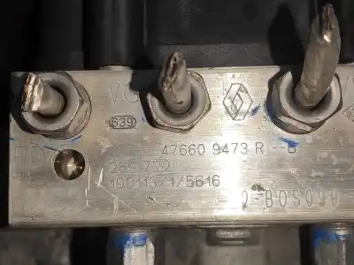 Peça sobressalente para automóvel em segunda mão abs por renault zoe bose referências oem iam 476609473r  0265244951