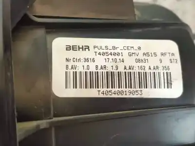 Автозапчасти б/у отопительный двигатель за citroen c4 cactus feel ссылки oem iam t4054001  