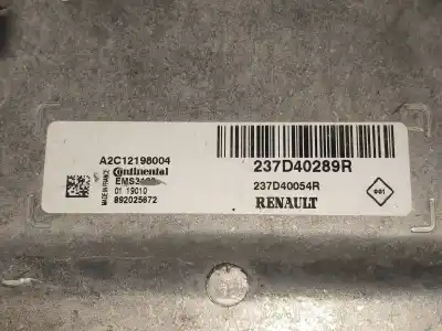 Автозапчастина б/у ебу контролер двигуна для renault zoe bose посилання на oem iam a2c12198004 237d40054r 237d40289r 892025672