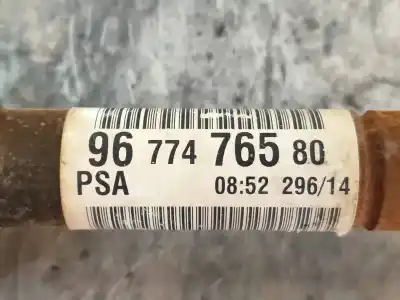 Peça sobressalente para automóvel em segunda mão transmissão dianteira esquerda por citroen c4 cactus feel referências oem iam   