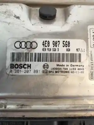 Автозапчастина б/у ебу контролер двигуна для audi a8 (4e2) 3.7 quattro посилання на oem iam 0261207891 4e0910560 4e0907560