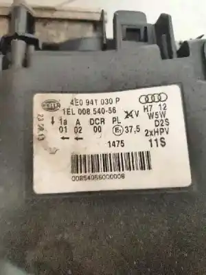 Pezzo di ricambio per auto di seconda mano faro anteriore destro per audi a8 (4e2) 3.7 quattro riferimenti oem iam 4e0941030p  00854056
