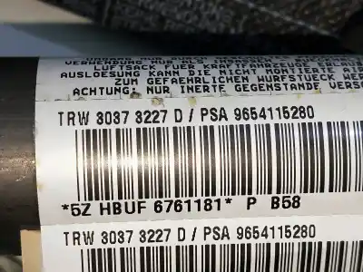 Автозапчасти б/у подушка безопасности передняя левая шторка безопасности за citroen c4 picasso avatar ссылки oem iam 30373227d  