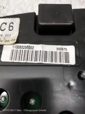 Peça sobressalente para automóvel em segunda mão quadrante por toyota corolla (_e12_) 1.4 d (nde120_) referências oem iam 8380002c60  110080288002