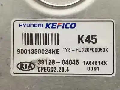Second-hand car spare part ecu engine control for kia stonic (ybcuv) concept oem iam references 3912804045 1330024ke 1484614x 9001330024ke