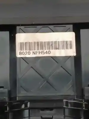 Peça sobressalente para automóvel em segunda mão comando de sofagem (chauffage / ar condicionado)  por kia stonic (ybcuv) concept referências oem iam 8020nfh540 c200366710a 97250h8020