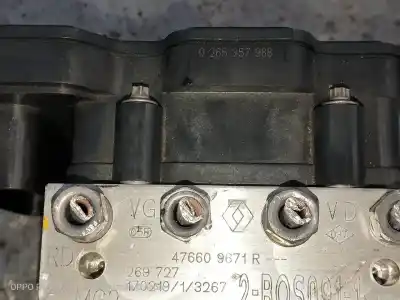 Pezzo di ricambio per auto di seconda mano abs per dacia duster ii comfort riferimenti oem iam 476609671r 0265956527 0265257988