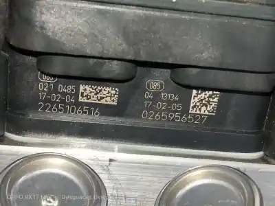 Pezzo di ricambio per auto di seconda mano abs per dacia duster ii comfort riferimenti oem iam 476609671r 0265956527 0265257988