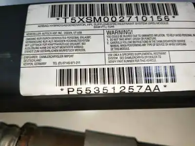 Second-hand car spare part front left curtain airbag for dodge caliber 2.0 16v crd cat oem iam references p55351257aa  