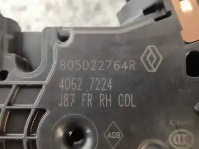 Second-hand car spare part front right central locking system for renault captur xmod oem iam references 805022764r  
