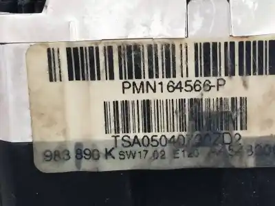 Second-hand car spare part heating / air conditioning control panel for smart forfour forfour 47 kw oem iam references 983890k 69657301 69657303