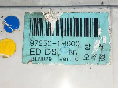 Peça sobressalente para automóvel em segunda mão comando de sofagem (chauffage / ar condicionado)  por kia cee´d 1.6 crdi cat referências oem iam 972501h600  
