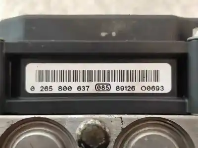 Peça sobressalente para automóvel em segunda mão abs por kia pro_cee´d ex referências oem iam 0265231951 0265800637 89126 o0693 bosch 589201h300