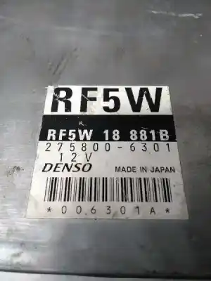 Second-hand car spare part ecu engine control for mazda premacy (cp) td active oem iam references rf5w18881b  2758006301
