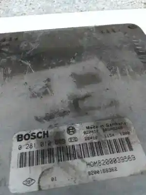 Pezzo di ricambio per auto di seconda mano centralina motore per renault scenic rx4 (ja0) 1.9 dci salomon riferimenti oem iam 0281010819 8200166362 hom8200039569