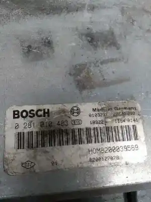 Second-hand car spare part ecu engine control for renault scenic rx4 (ja0) 1.9 dci salomon oem iam references 0281010483 8200127078 hom8200039569