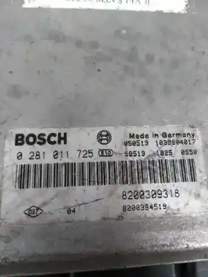 Pezzo di ricambio per auto di seconda mano centralina motore per renault vel satis (bj0) 2.2 dci turbodiesel riferimenti oem iam 0281011725 8200384519 8200309318