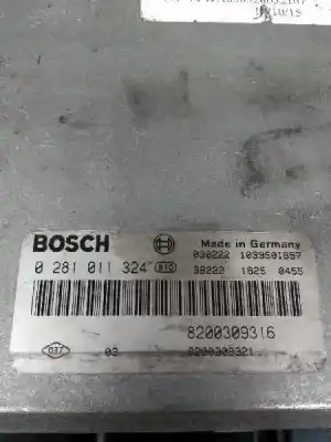 Автозапчасти б/у блок управления двигателем за renault scenic rx4 (ja0) 1.9 dci salomon ссылки oem iam 0281011324 8200309321 8200309316 Автозапчасти б/у блок управления двигателем за renault scenic rx4 (ja0) 1.9 dci salomon ссылки oem iam 0281011324 8200309321 8200309316