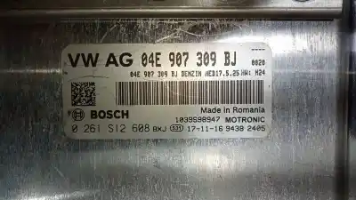 Second-hand car spare part ecu engine control for seat leon (5f1) style oem iam references 0261s12608  04e907309bj