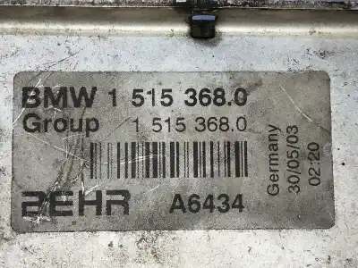 Peça sobressalente para automóvel em segunda mão intercooler por mini mini (r50,r53) cooper s referências oem iam 15153680  