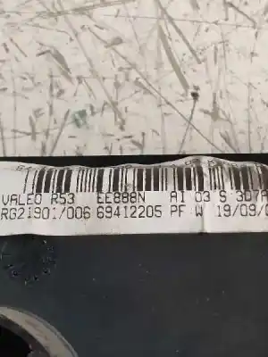 Peça sobressalente para automóvel em segunda mão comando de sofagem (chauffage / ar condicionado)  por mini mini (r50,r53) cooper s referências oem iam 64116935489  