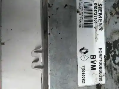 Peça sobressalente para automóvel em segunda mão centralina de motor uce por renault laguna (b56) 2.0 referências oem iam s101727101d 7700860923 hom7700860316